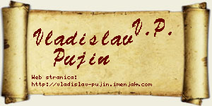 Vladislav Pujin vizit kartica